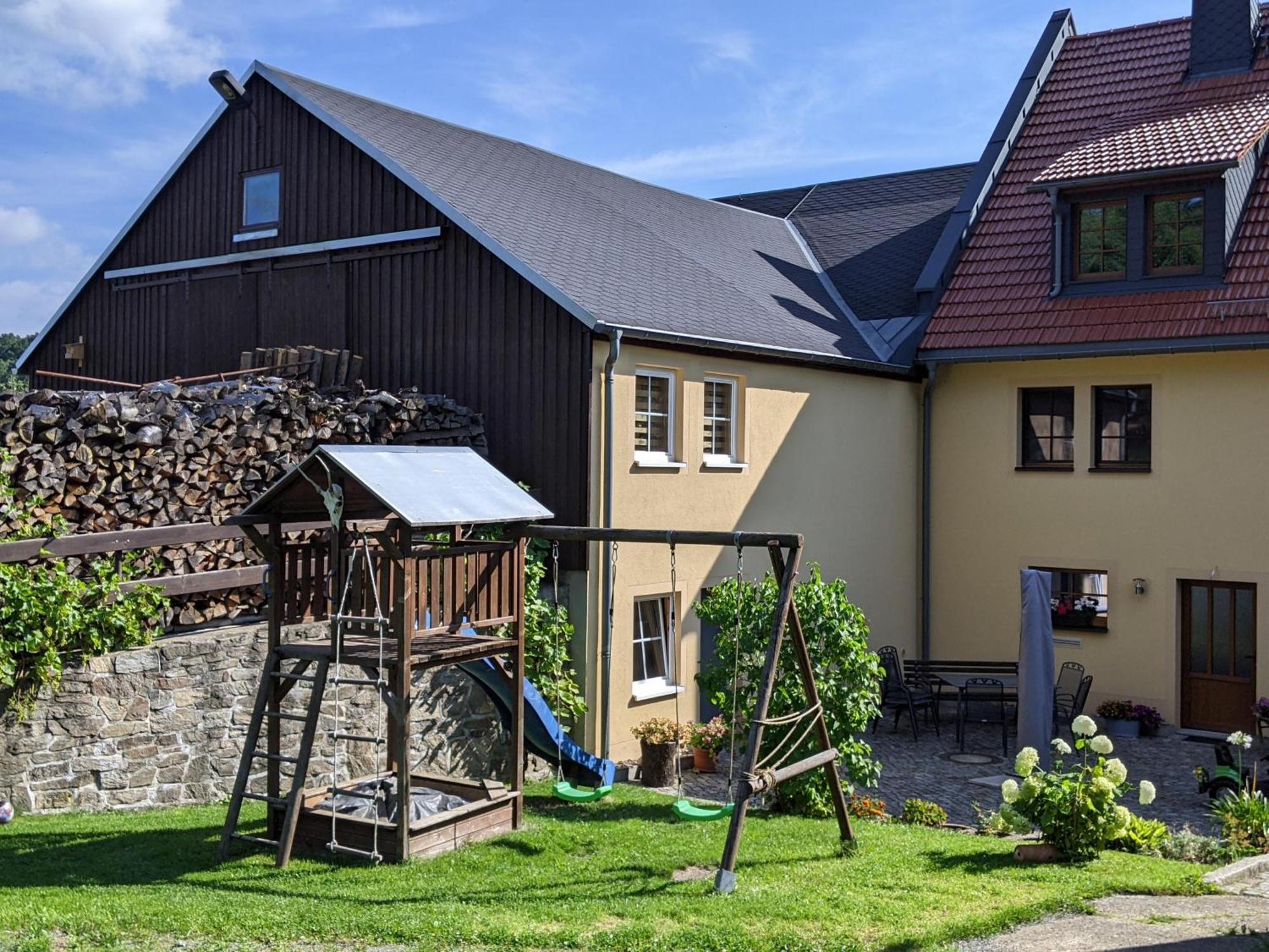 Ferienwohnung Aus-Zeit Auf Dem Lande Bad Gottleuba 外观 照片